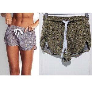 Seafolly | Spirit Animal Board Short in Gold/Blue leopard